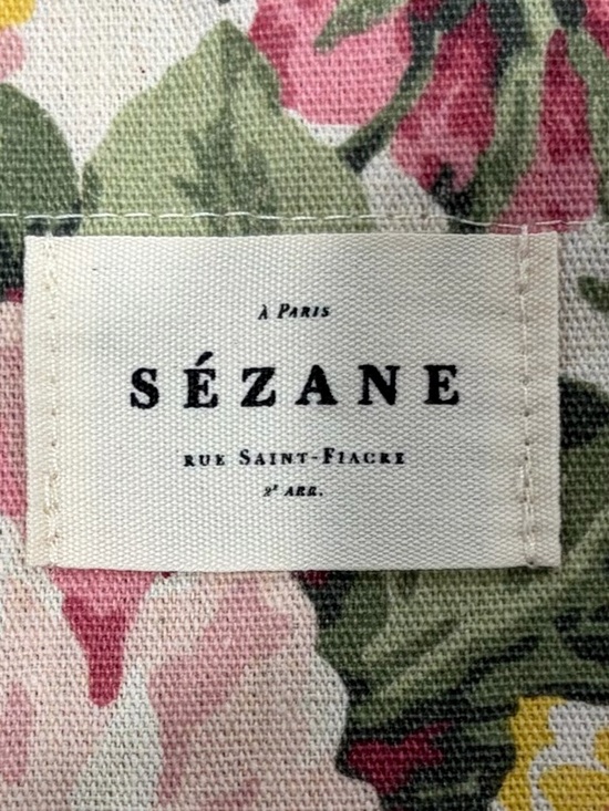 Sezane London Boutique Floral Garden Tote Bag 100% cotton Shopping Tote - NWOT - Picture 4 of 5